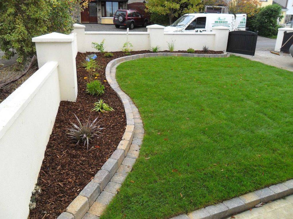 Gorgeous Stone Garden Edging Design Ideas
