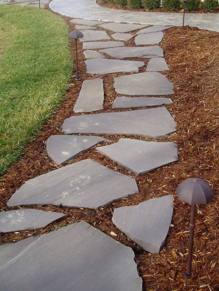 Nice Garden Stepping Stone Design Ideas Homepiez Backyard