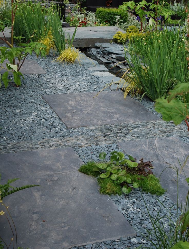 Garden Stepping Stones Slate Stone Garden Paths
