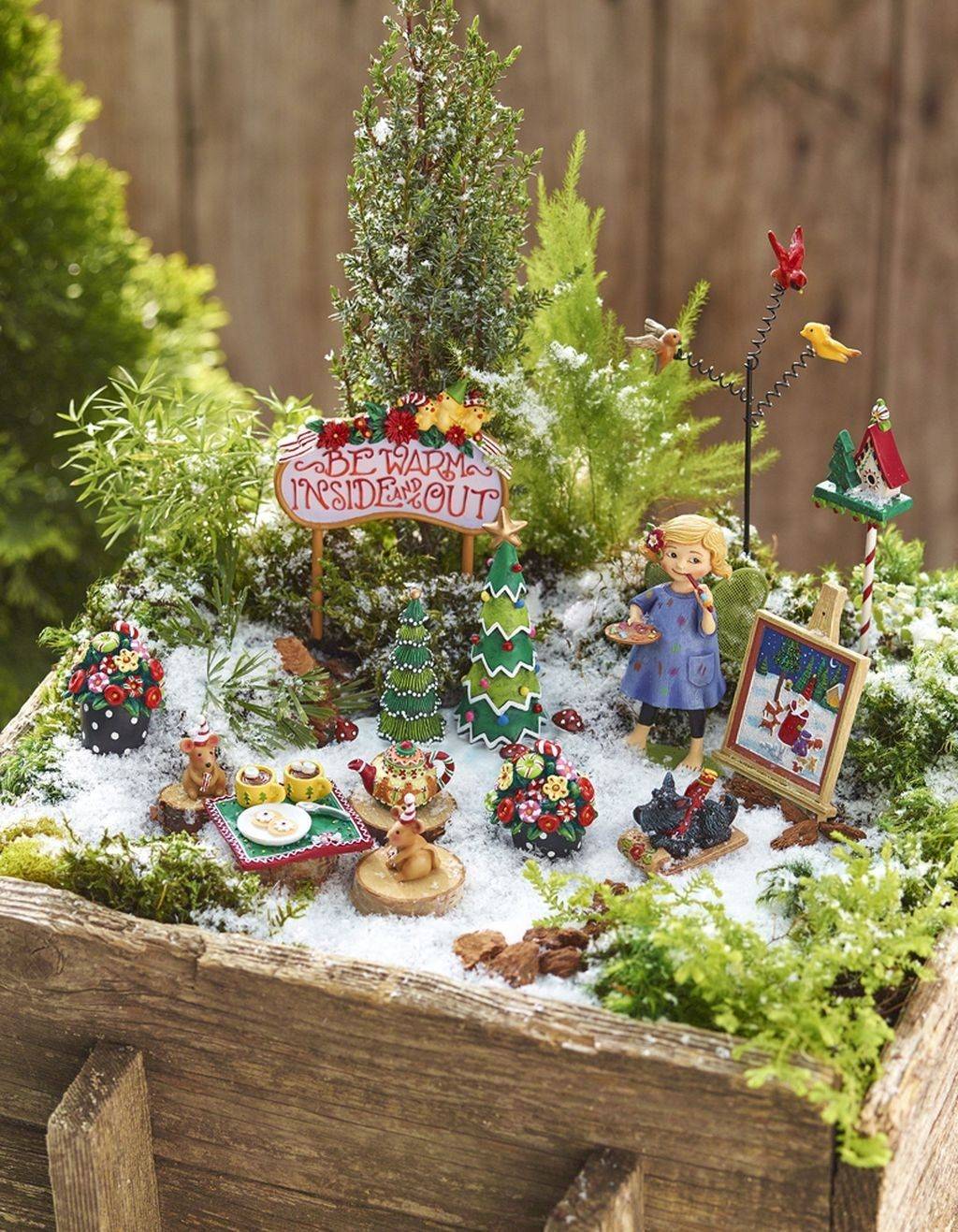 Christmas Fairy Garden