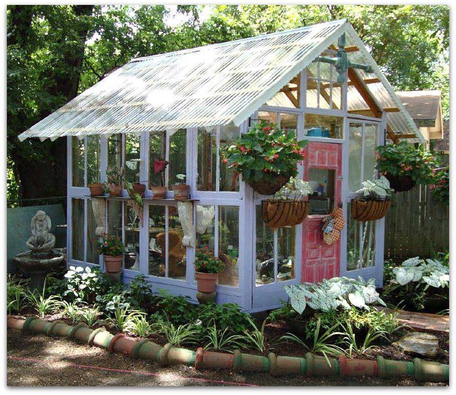 Mini Green House Scene Scene