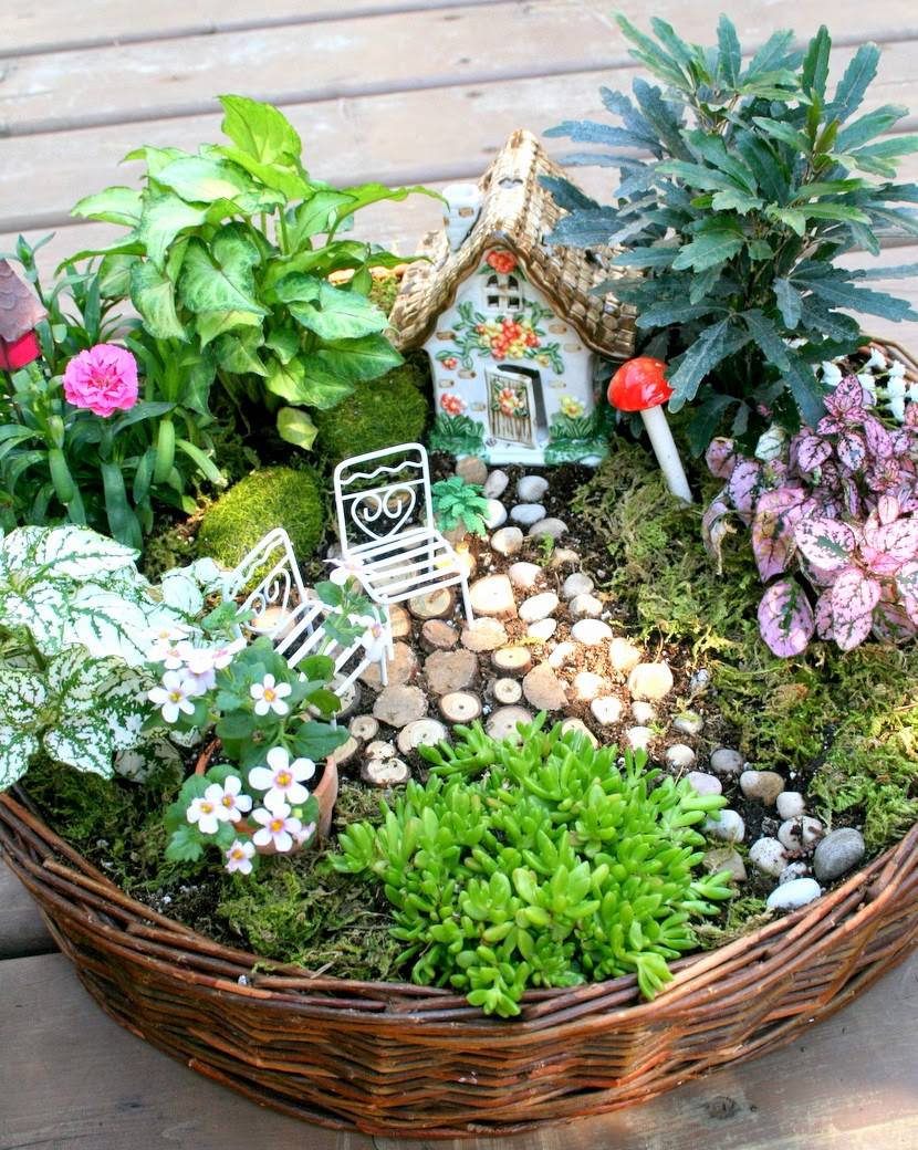 Lovely Beautiful Fairy Garden Design Ideas Hmdcrtn Indoor Fairy