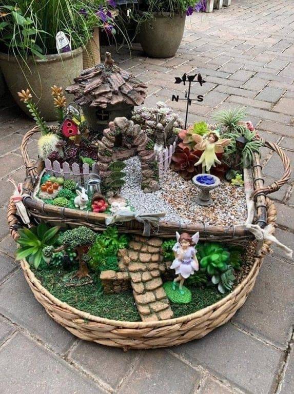 Lovely Beautiful Fairy Garden Design Ideas Hmdcrtn Indoor Fairy