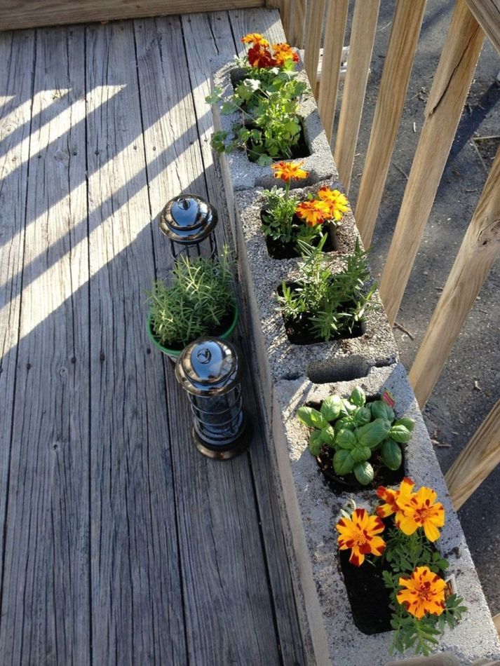 A Vertical Herb Garden