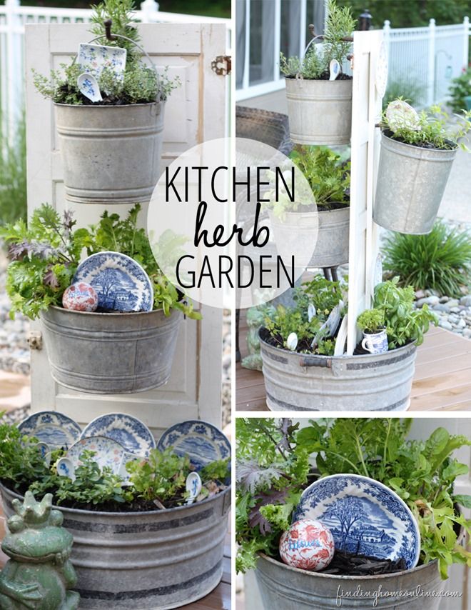 A Vertical Herb Garden