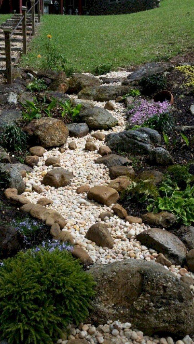 Cool Front Yard Rock Garden Ideas Trendedecor