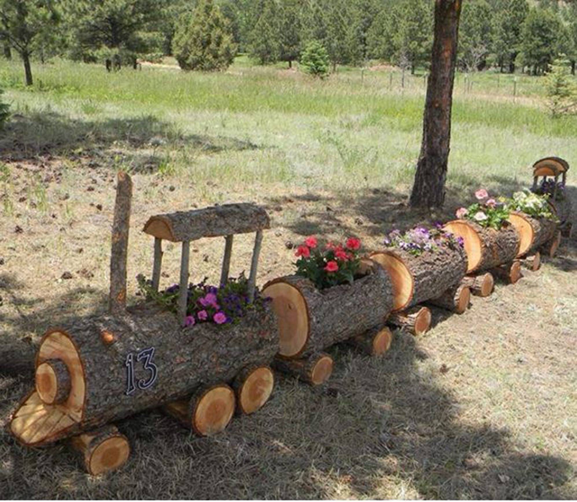 Diy Tree Log Ideas