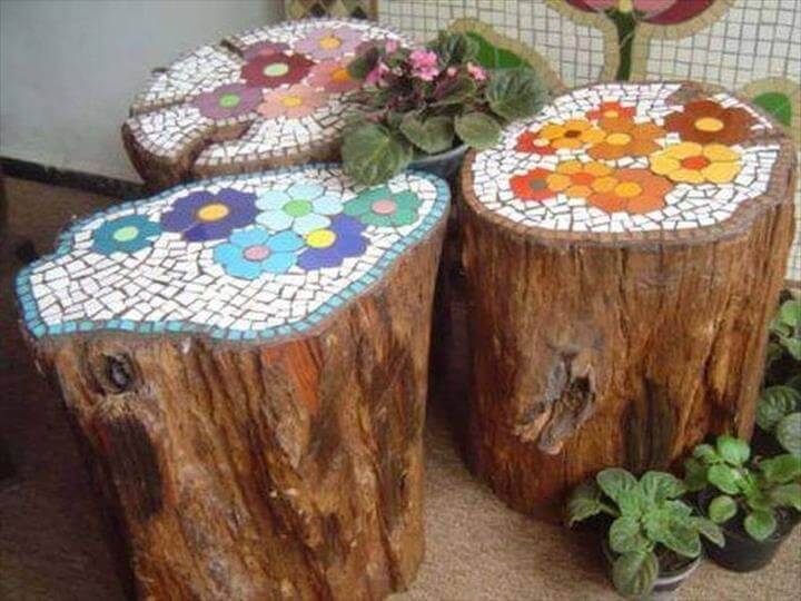 23 DIY Wood Log Garden Ideas To Try This Year SharonSable
