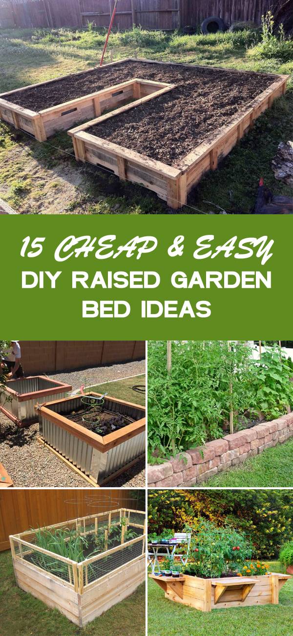 Inexpensive Raised Garden Bed Ideas