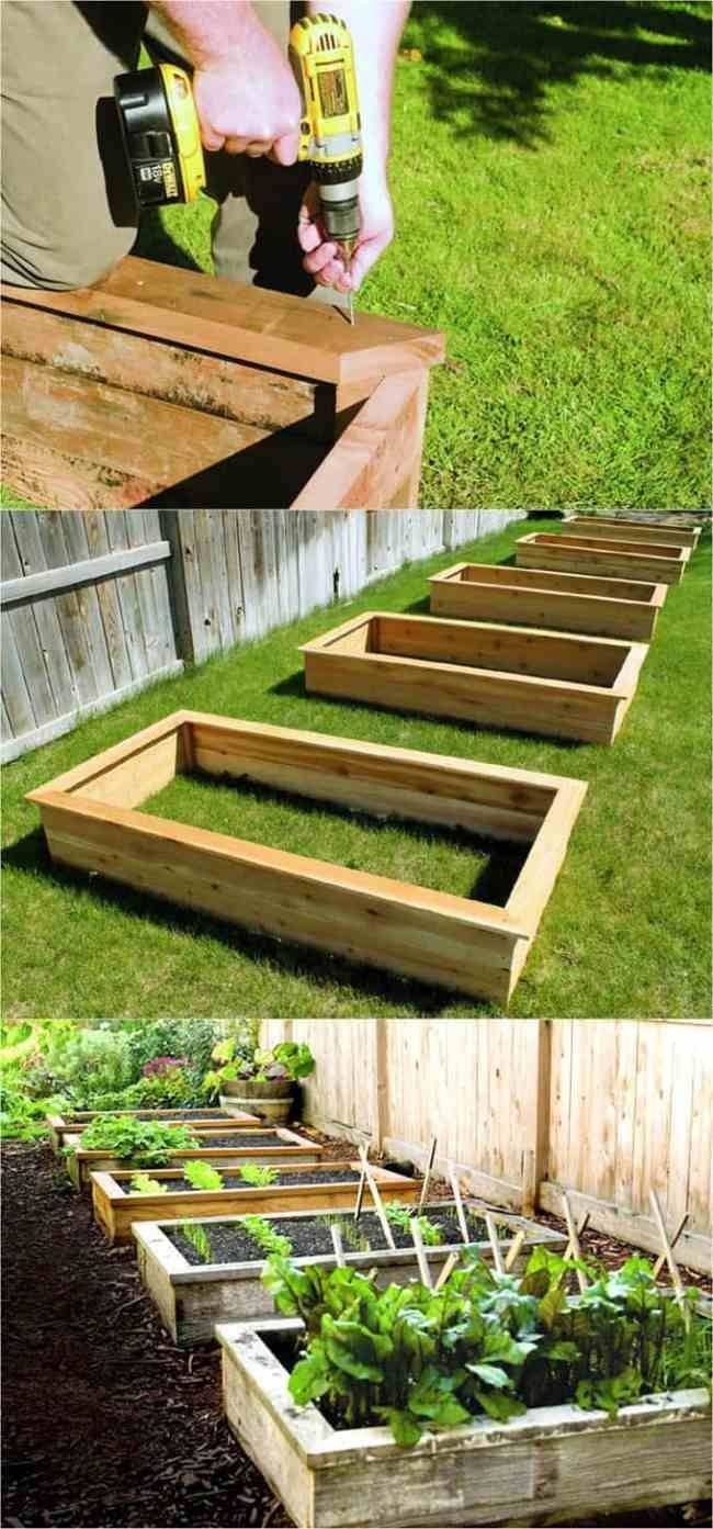 Creative Cheap Raised Garden Bed Decor Units