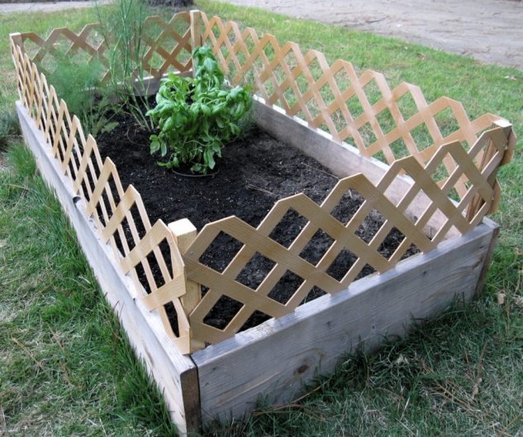 Simple Raised Vegetables Garden Bed Ideas