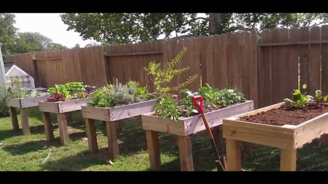 Raised Garden Bed Ideas Youtube