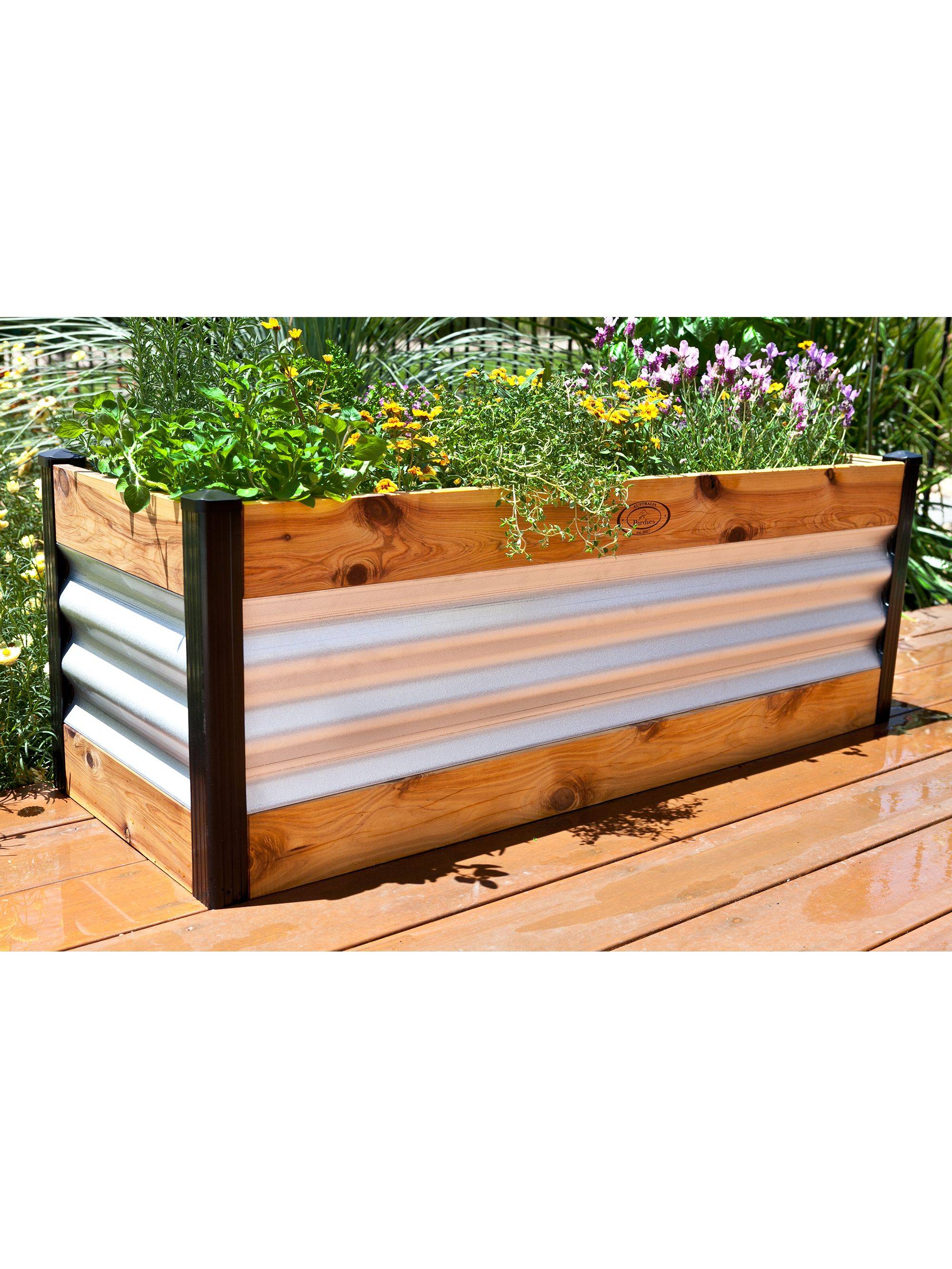 A Self Watering Raised Garden Bed