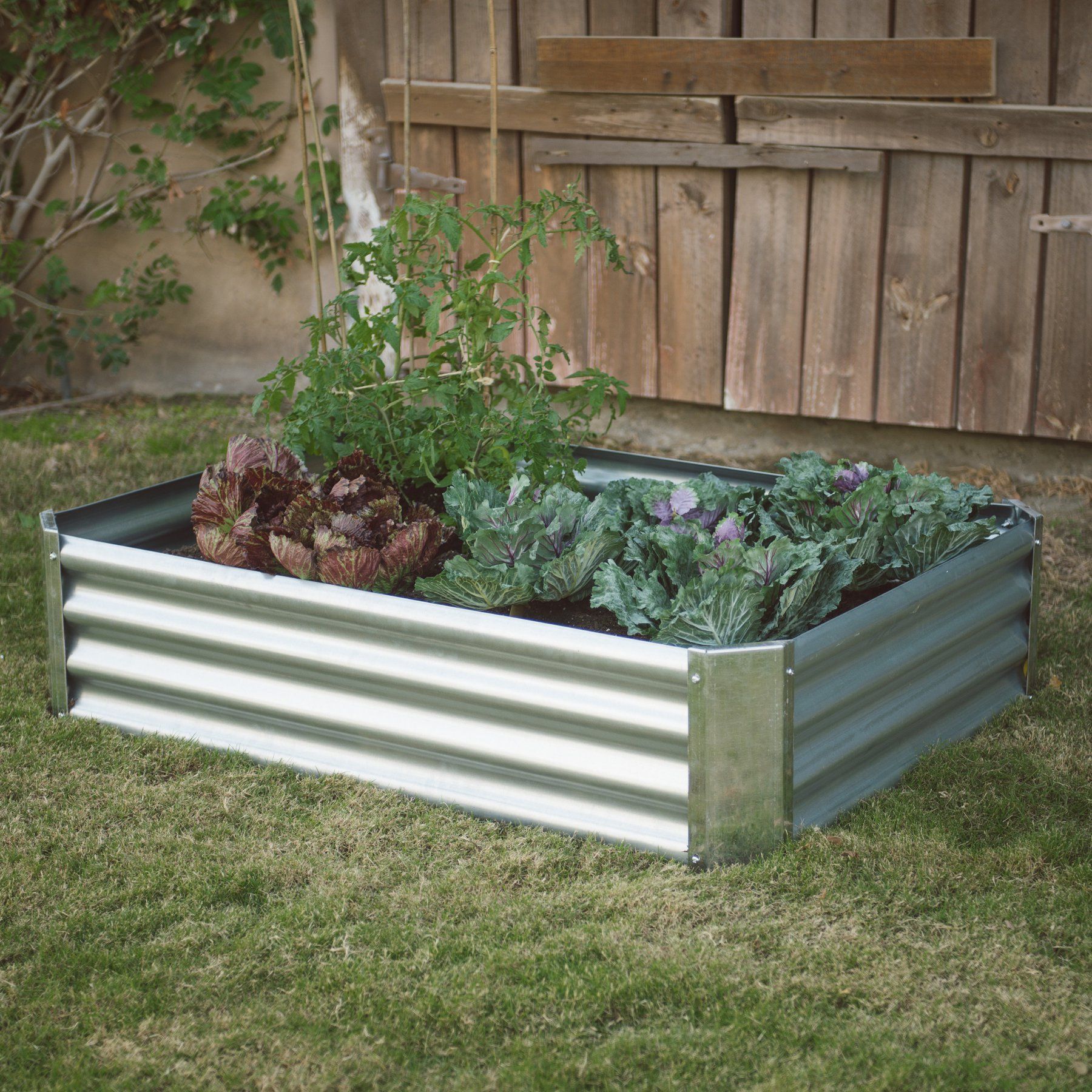 Corrugated Metal Planter Box