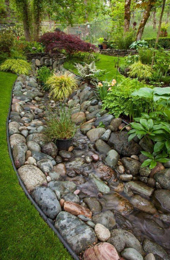 Drainage Ditch Landscaping Ideas Design