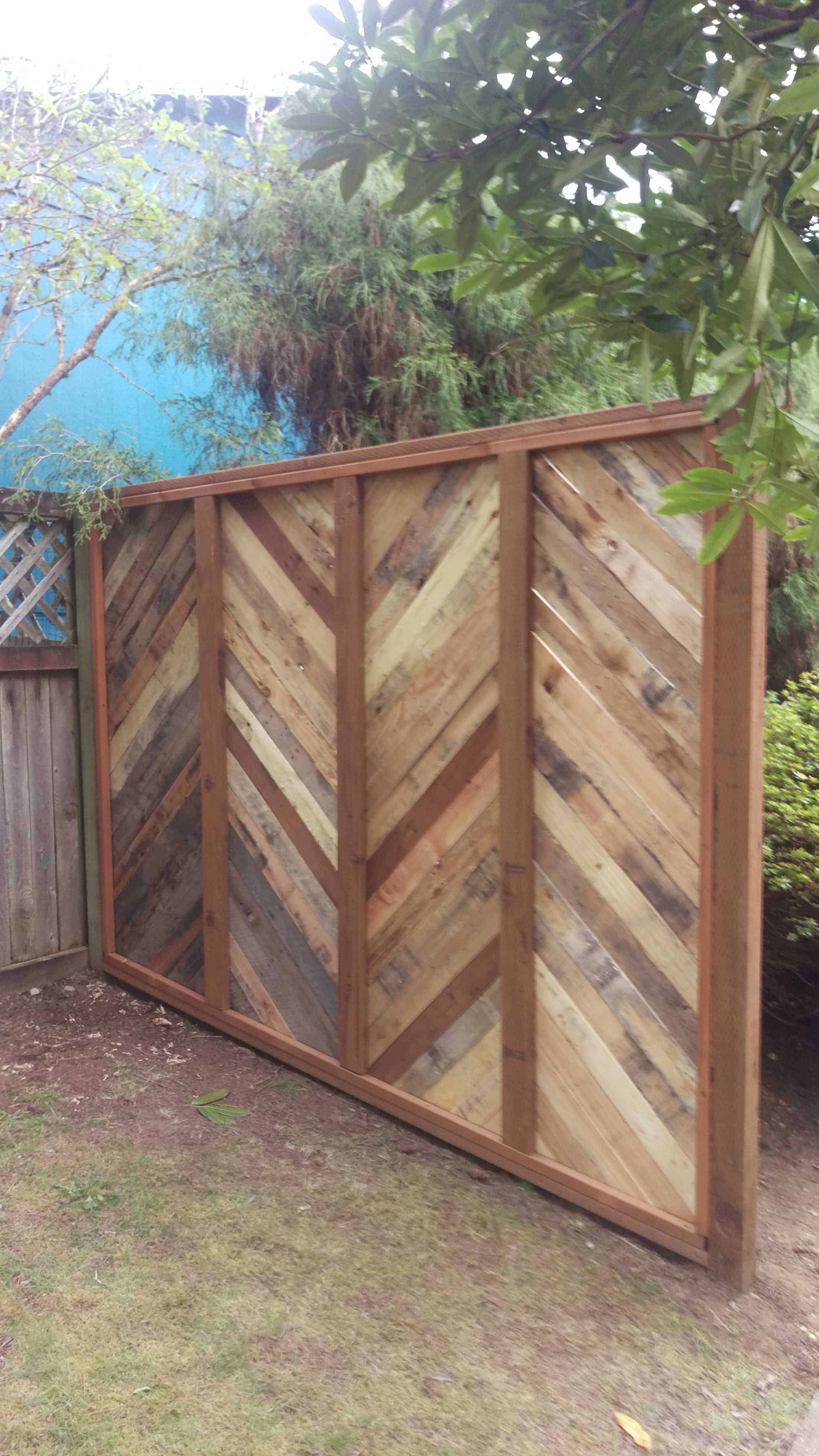 Interesting Diy Projects Pallet Fence Design Ideas