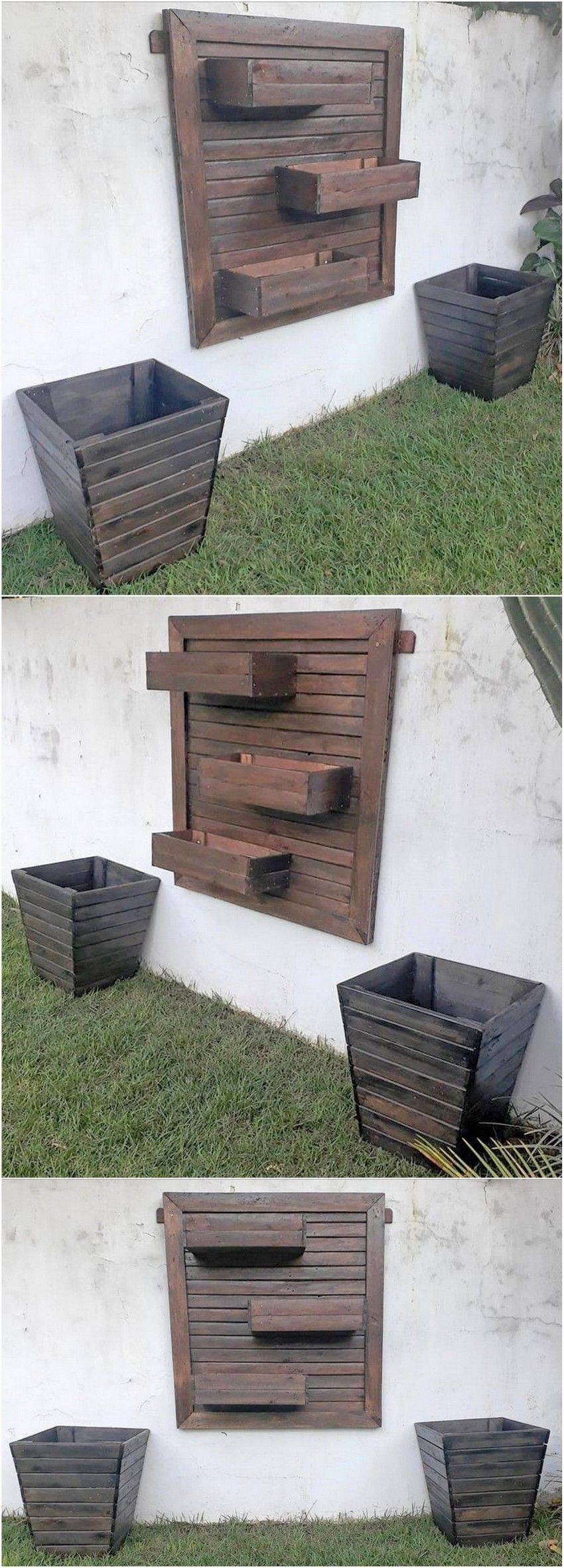 Easy Wooden Pallet Ideas