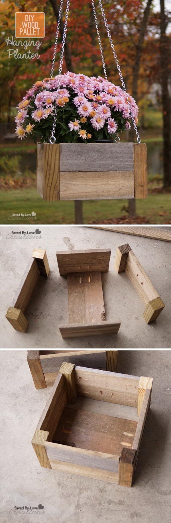 Diy Recycled Wood Pallet Planters