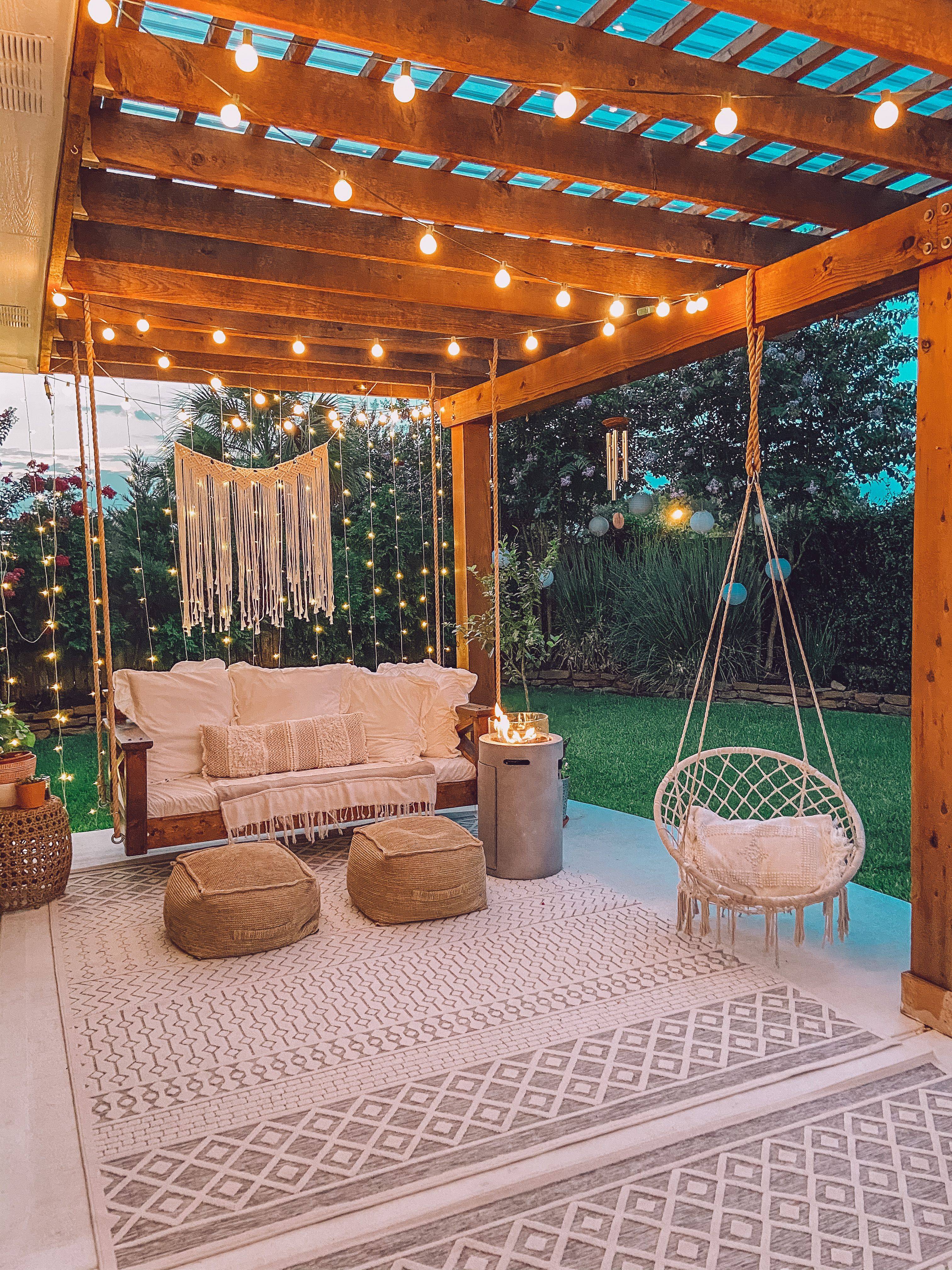 Amazingly Diy Patio And Garden Swings Amazing Diy