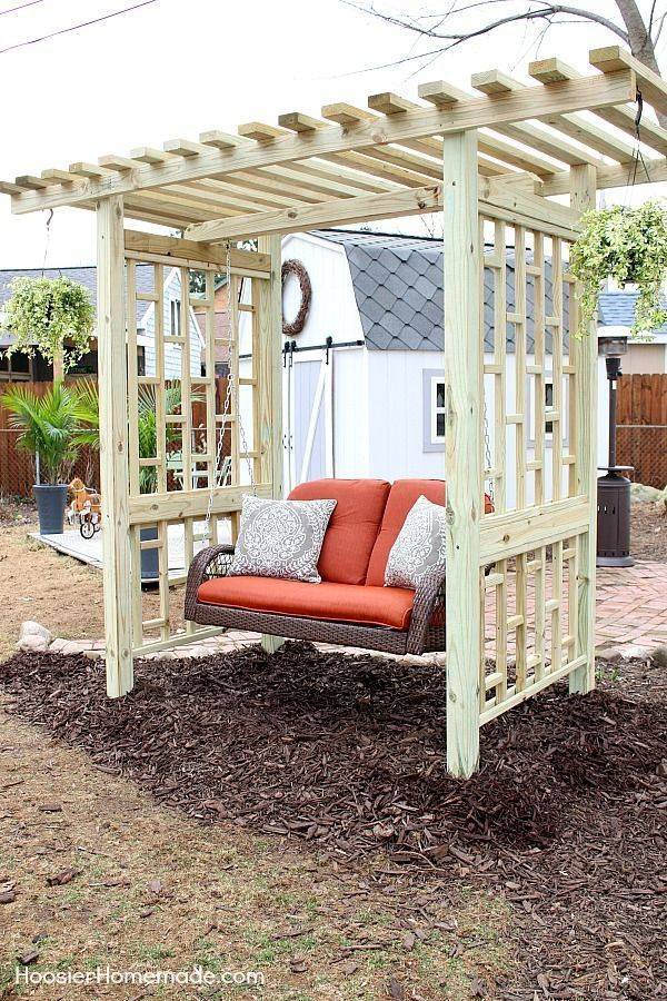 Impressive Front Porch Swing