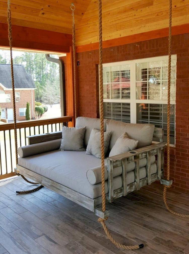 Impressive Front Porch Swing