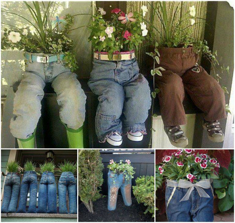 Creative Recycled Planter Ideas