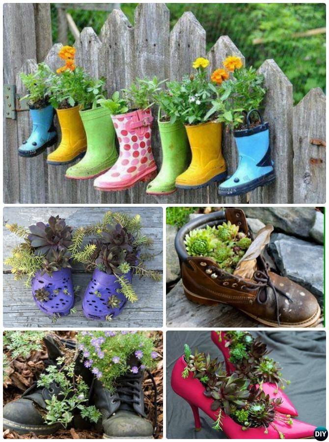 Upcycled Container Gardening