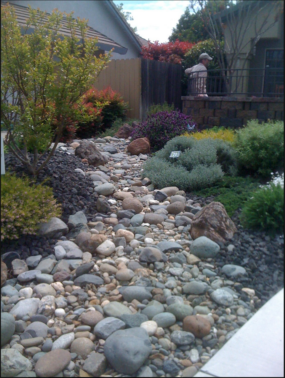 Inspiring Dry Riverbed And Creek Bed Landscaping Ideas