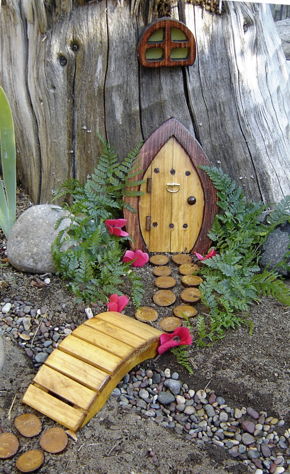 Fairy Garden Elf Door Plowhearth