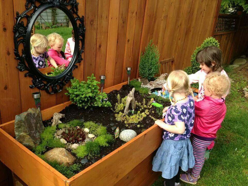 Garden Sensory Table Ideas