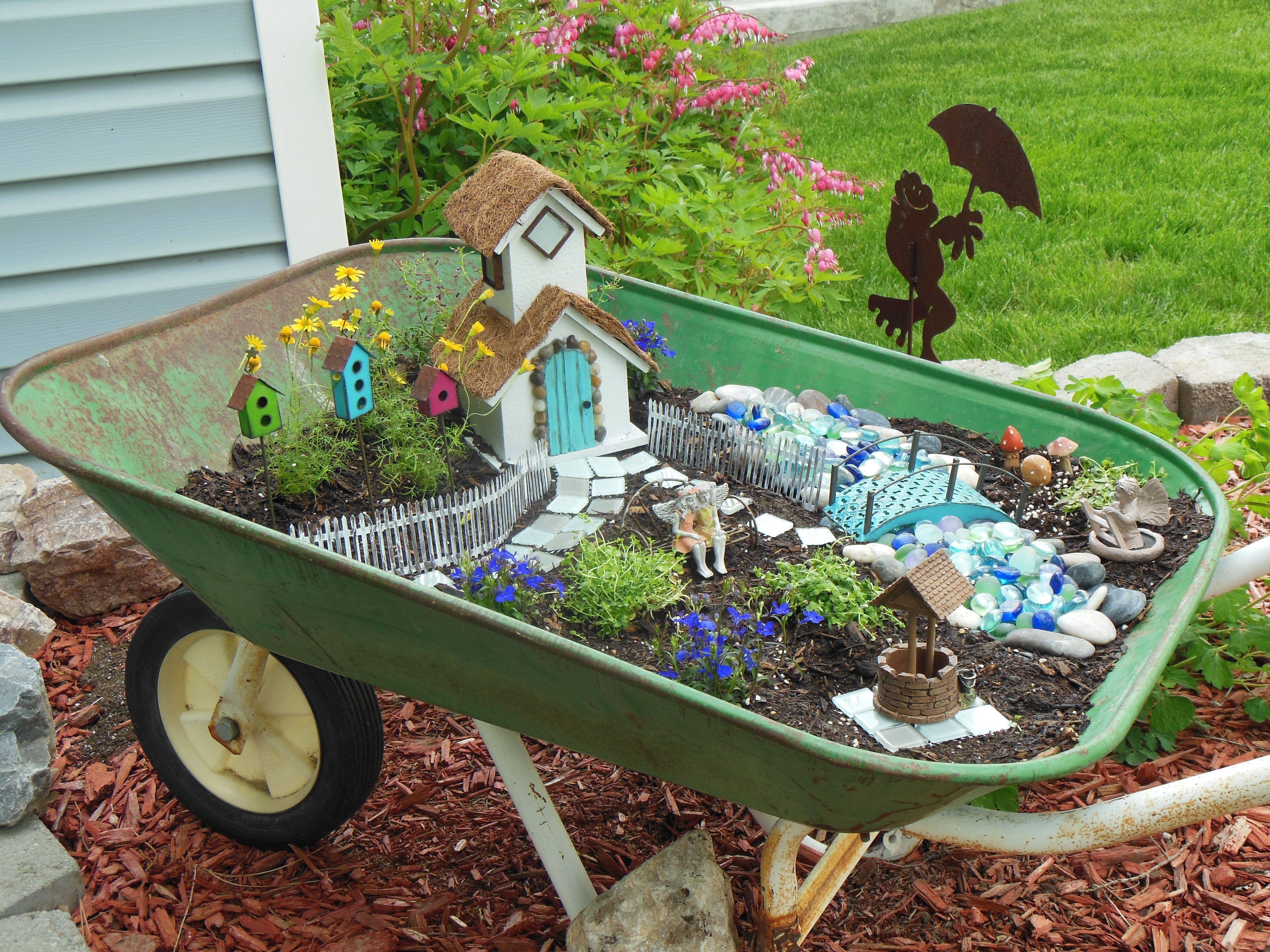 An Old Wheelbarrow