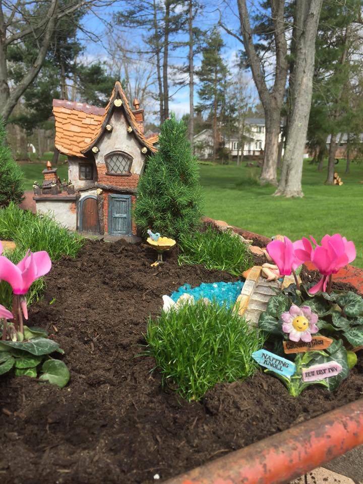 A Wheelbarrow Modern Design Fairy Garden Containers