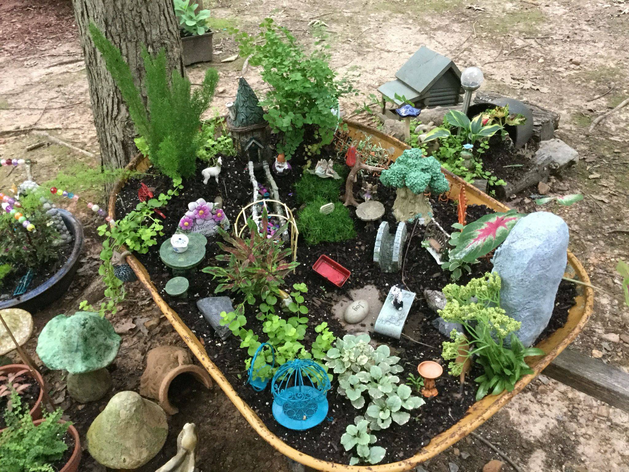 Wheelbarrow Fairy Garden Ideas Youll Love The Whoot