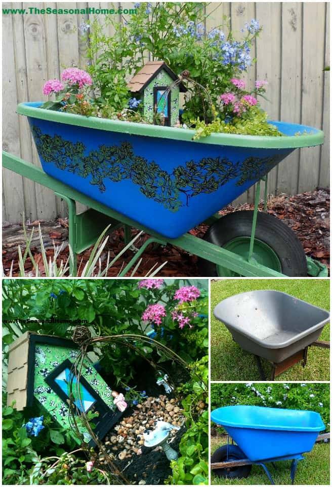 Wheelbarrow Fairygarden Kstarick Fairy Garden Designs