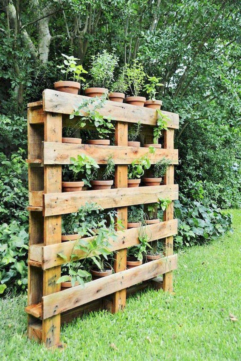 Prettydiypalletwallgardendesign