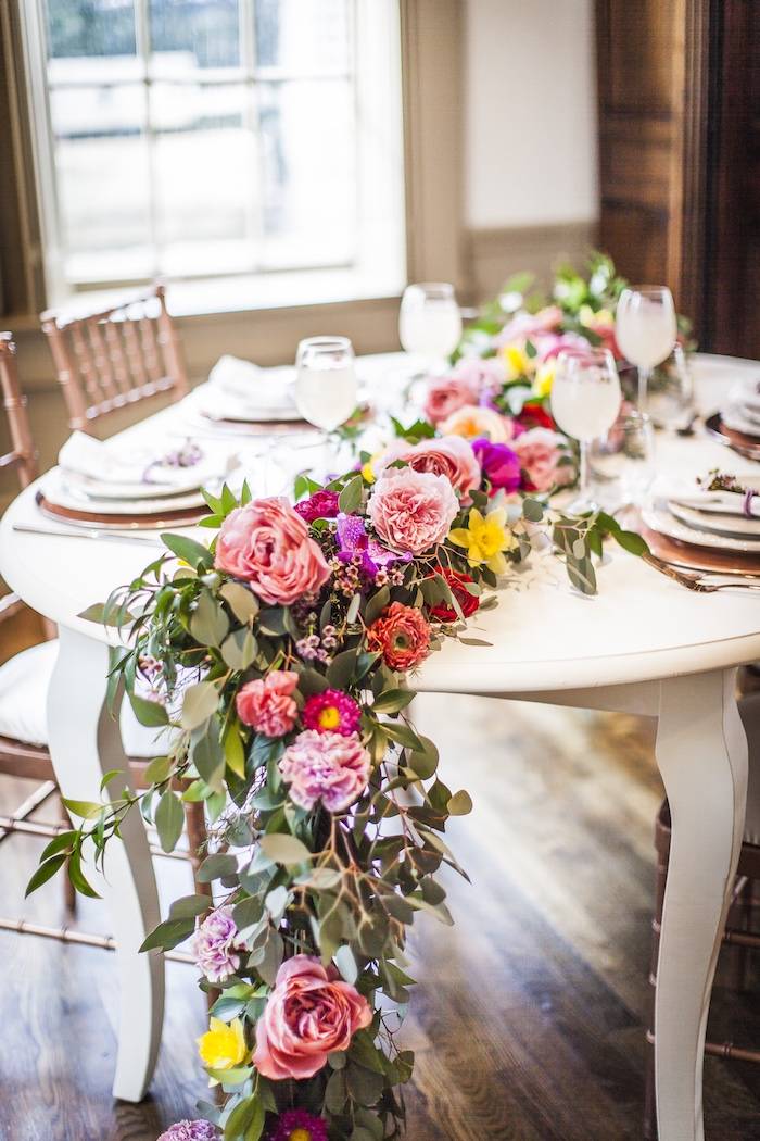 Garden Party Tables Decor Ideas