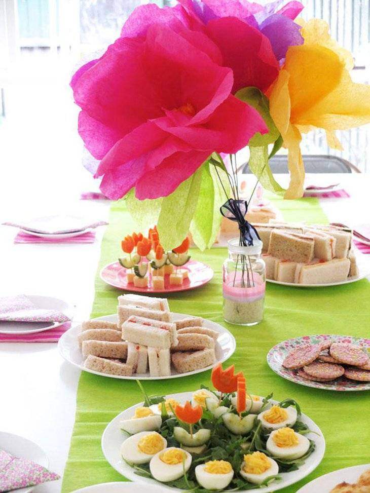 Karas Party Ideas Fancy Flower Garden Birthday Party