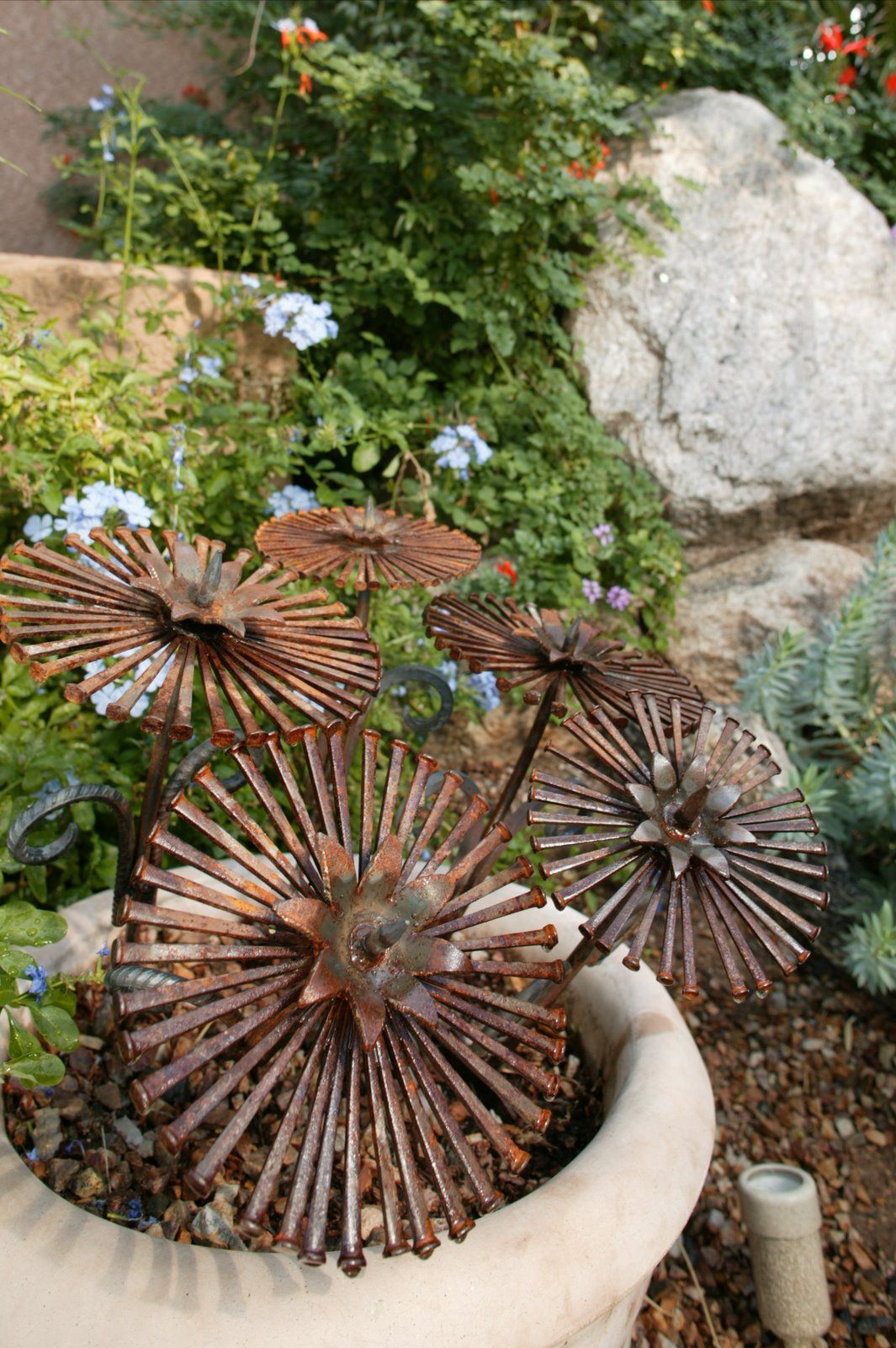 Outdoor Metal Gardens Art