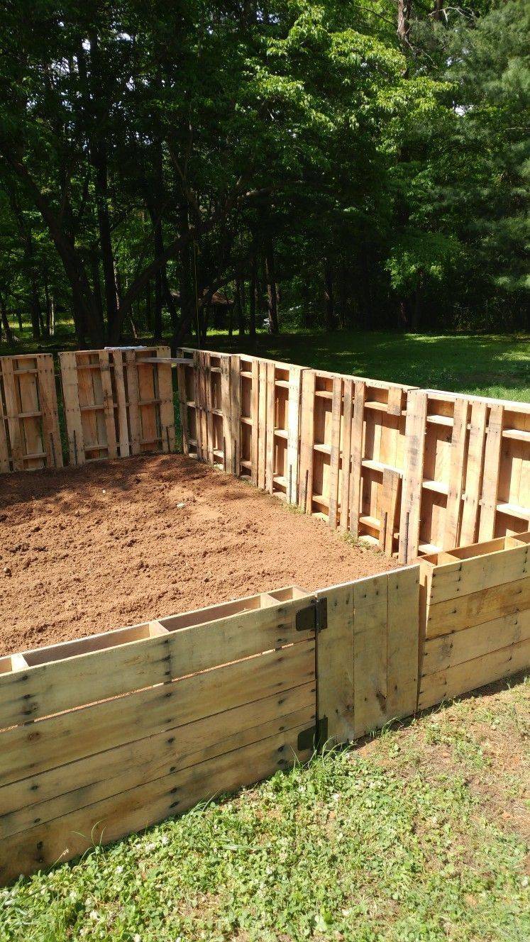 Pallet Garden Fence Diy Easy Pallet Ideas