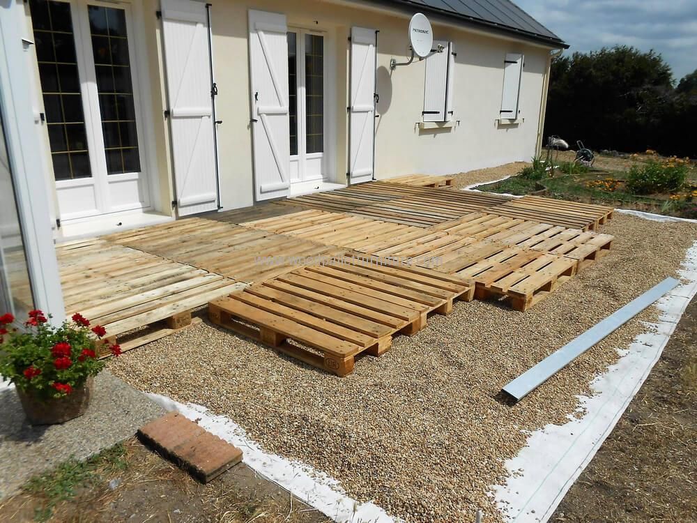 Pallets Garden Set