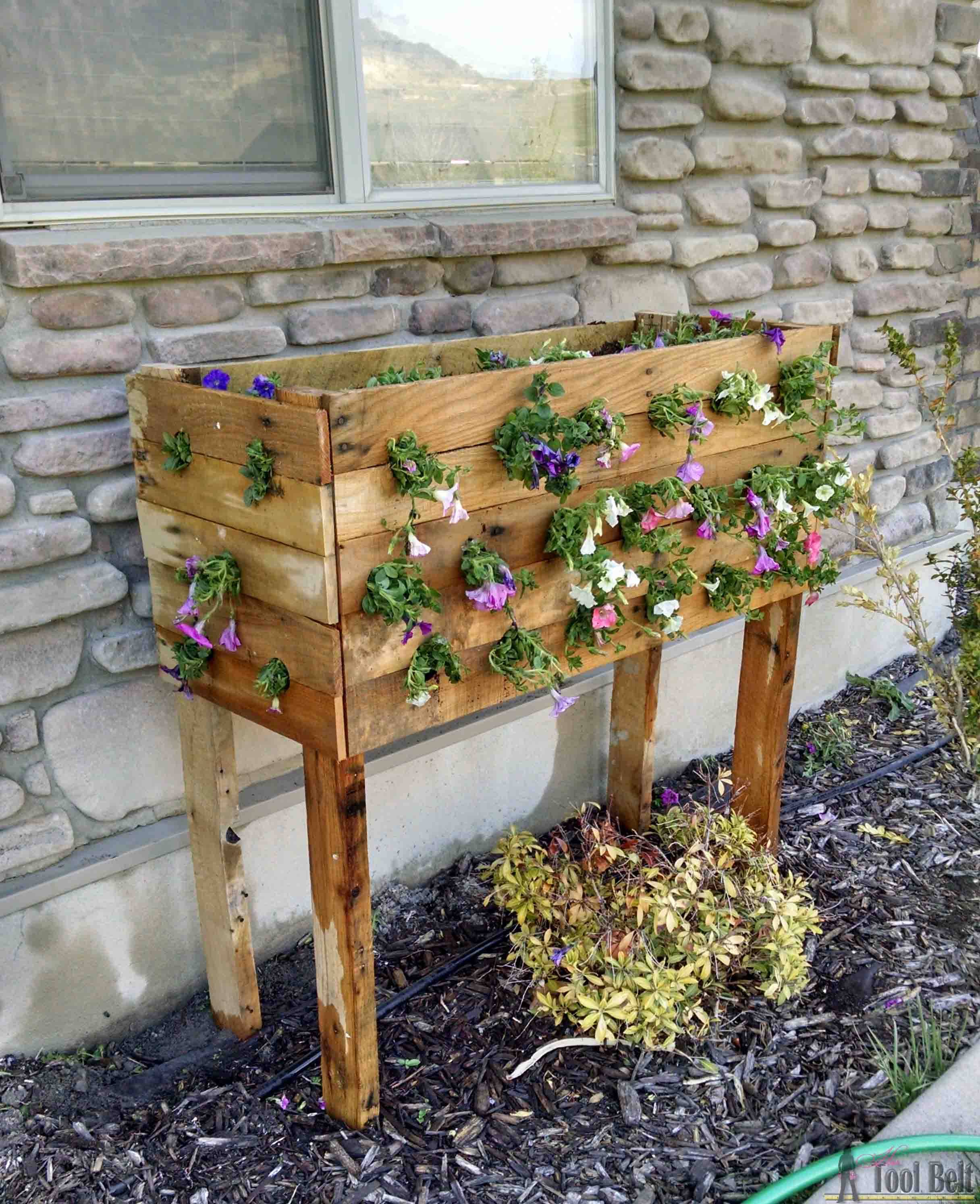 Charming Wood Flower Box Ideas