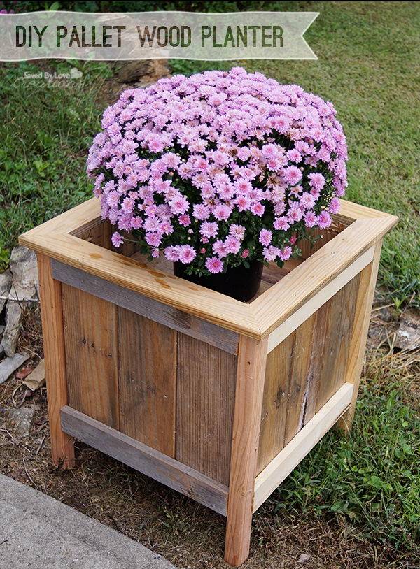 Pallet Planter Boxes