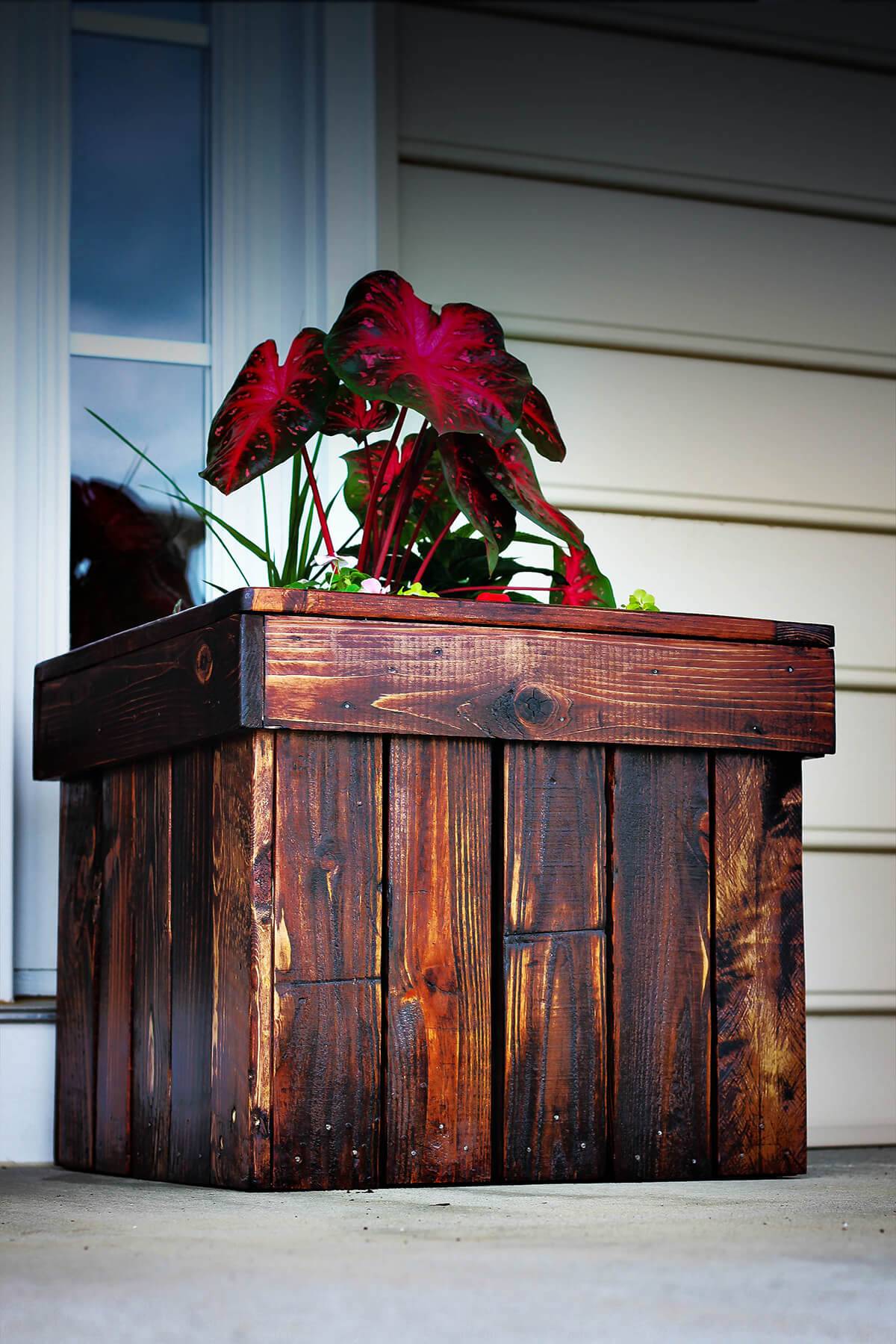 Pallet Planter Boxes