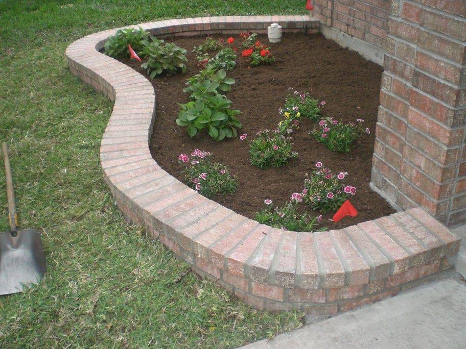 Leftover Bricks Gardening Ideas