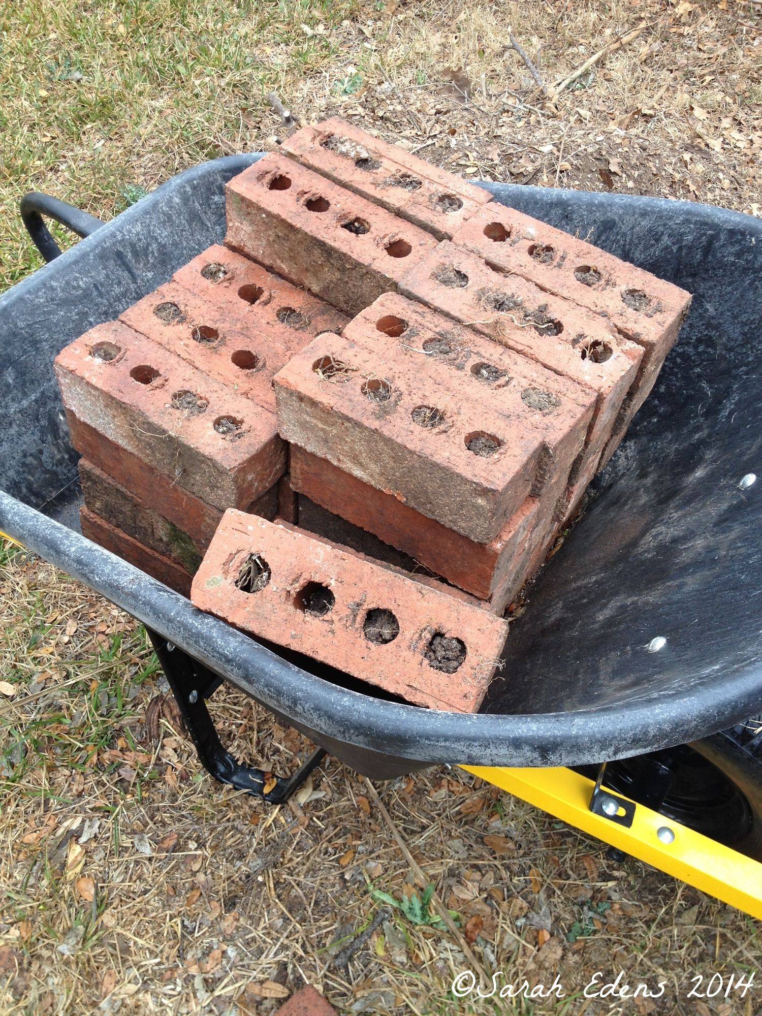Leftover Bricks Gardening Ideas