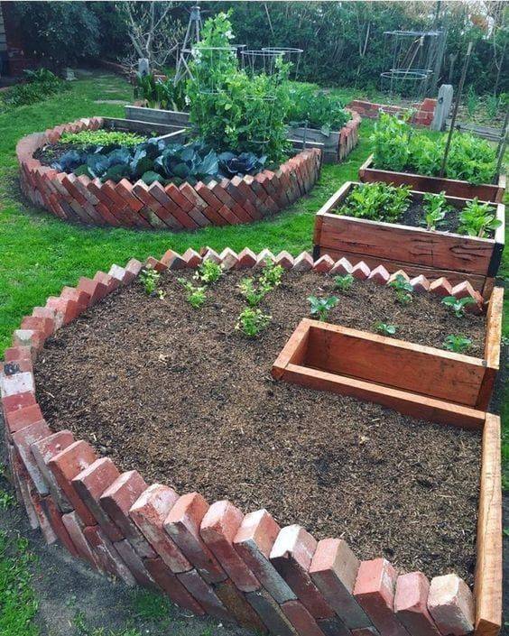 Beautiful Brick Flower Bed Ideas