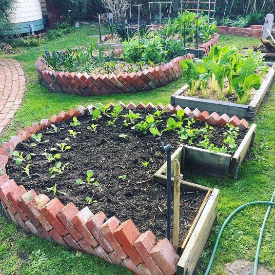 Marvellous Brick Raised Garden Bed Ideas