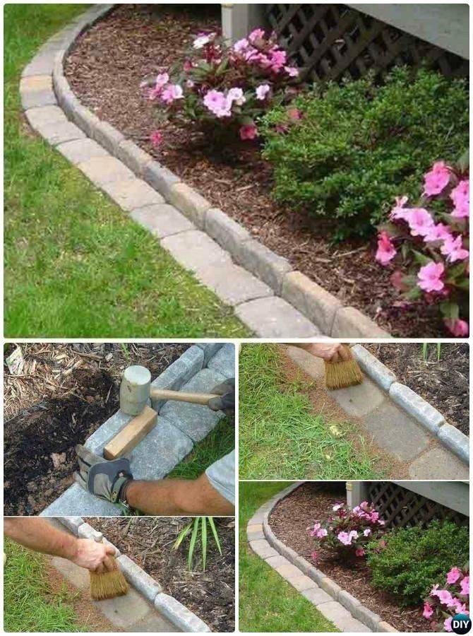 Brick Path Recycled Garden