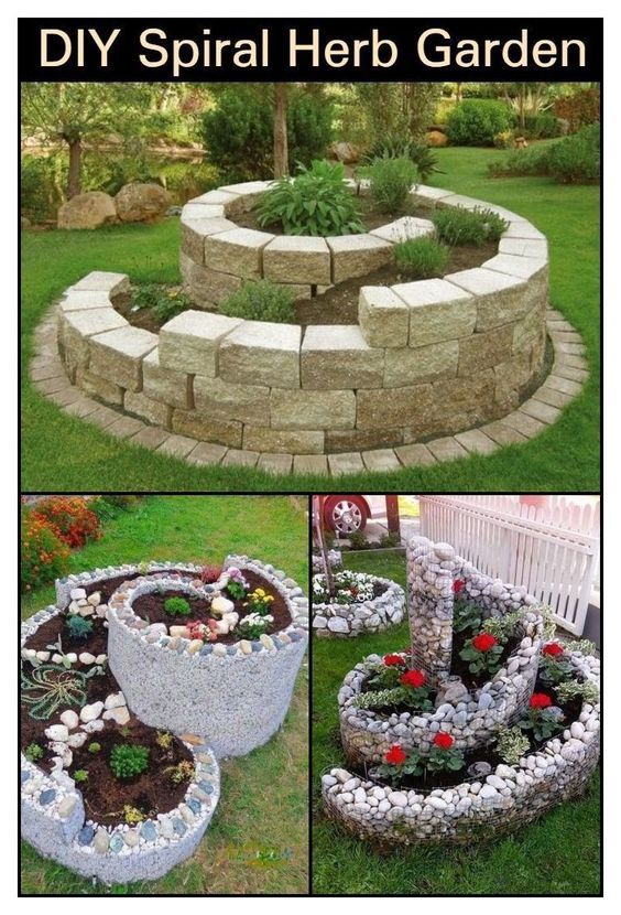 Spiral Herb Garden Garden
