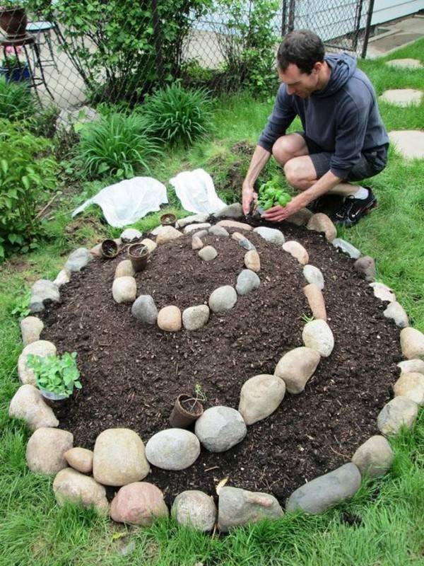 14 Gabion Herb Spiral Garden Ideas For This Year SharonSable